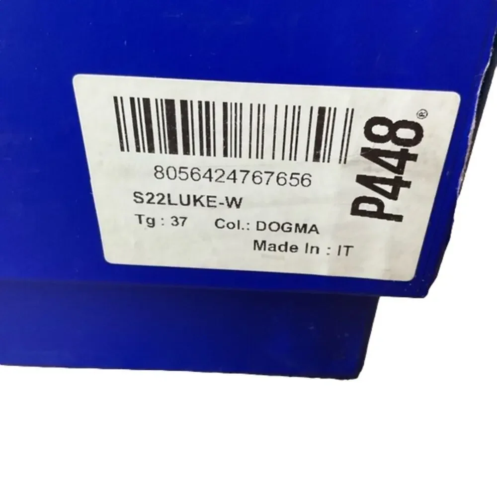 P448 Women's Luke Dogma Sneaker Size 37 EUR Size 7 US NIB